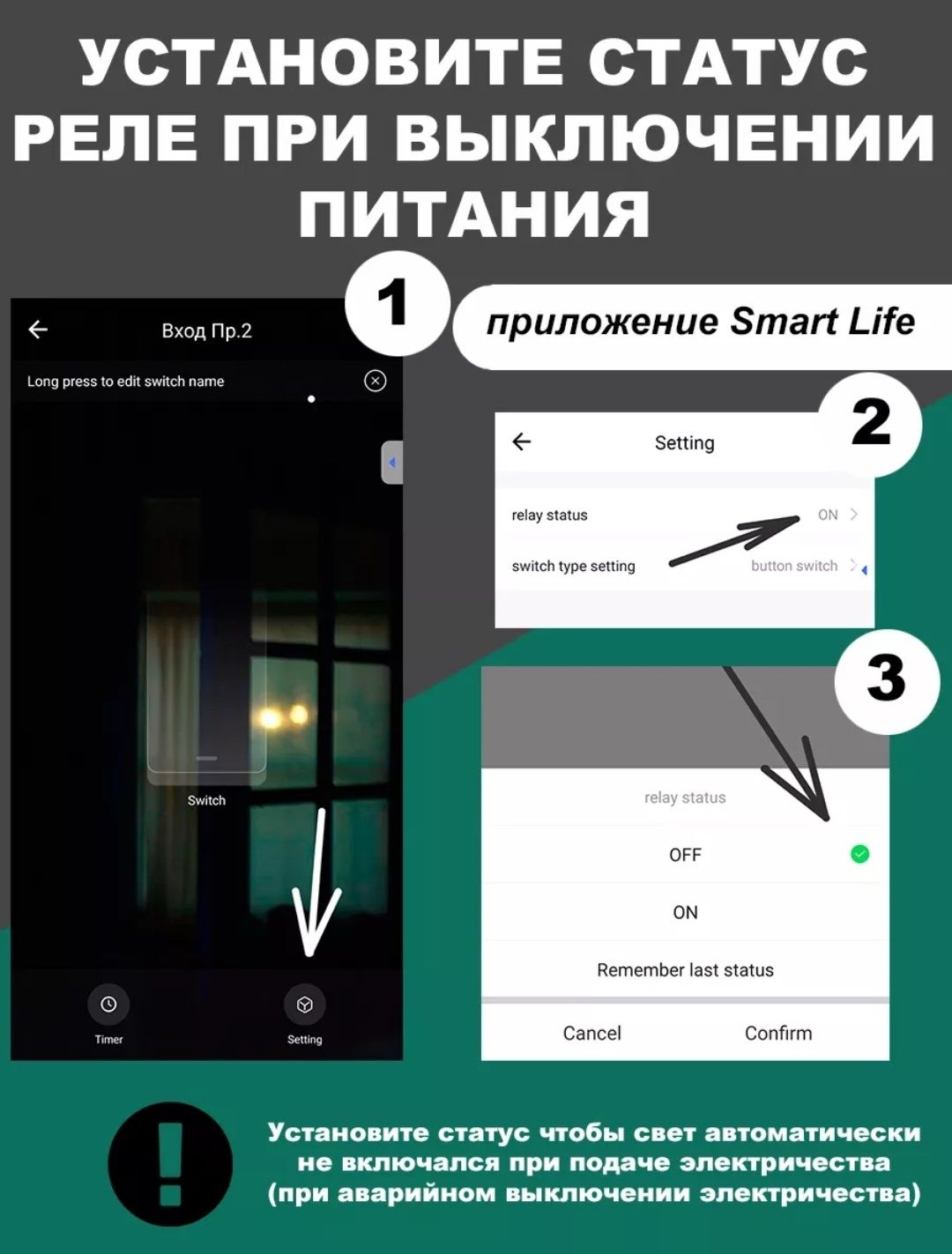 Умное реле zigbee