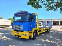 Man 14.224 platforma utilaje trailer