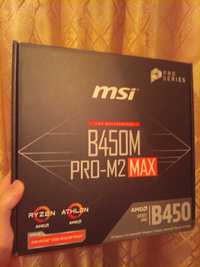 Материнская плата MSi B450 Pro M2 Max