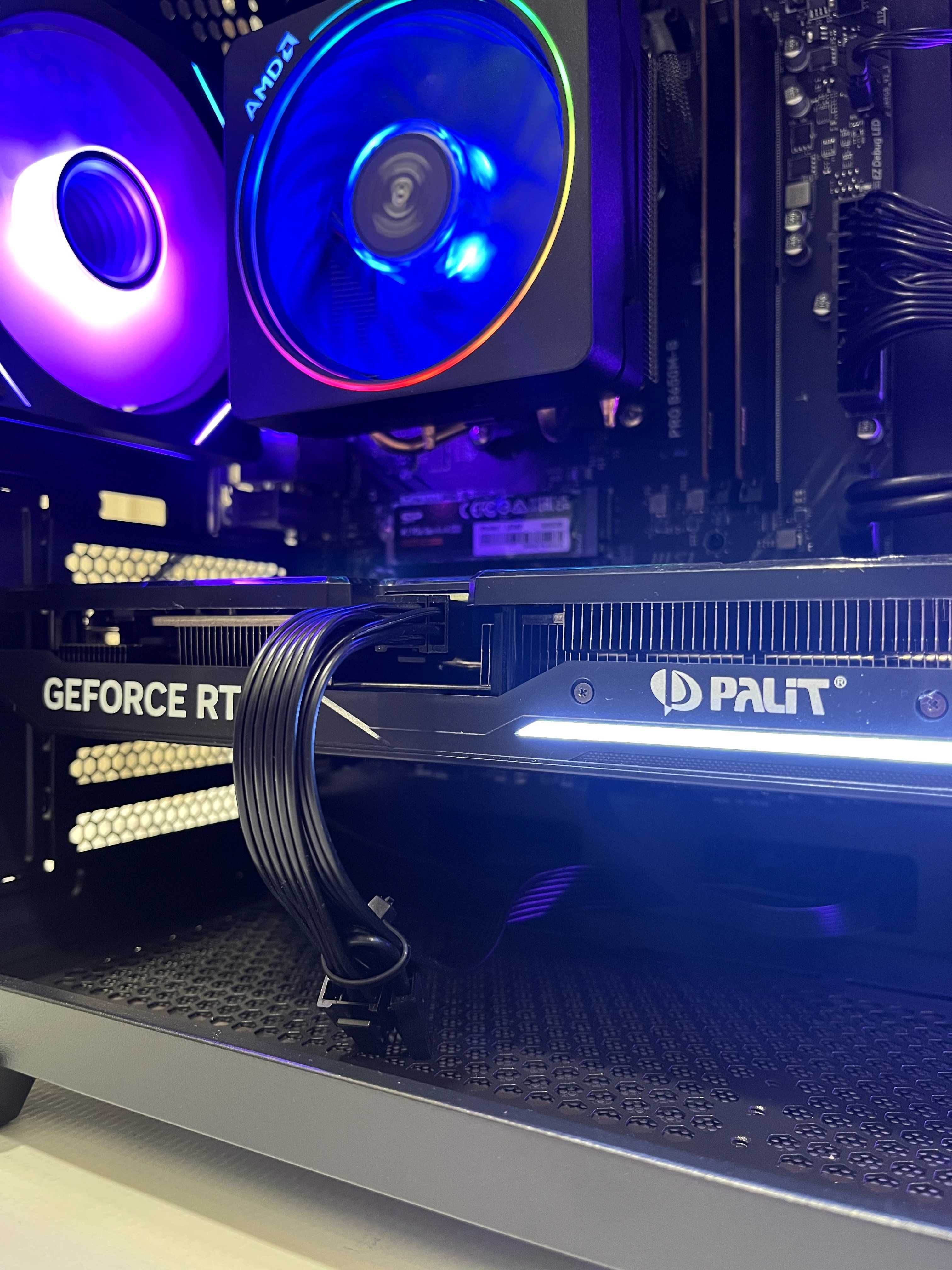 Геймърски компютър AMD Ryzen 7 7700, RTX 4070 12GB, 32GB ram