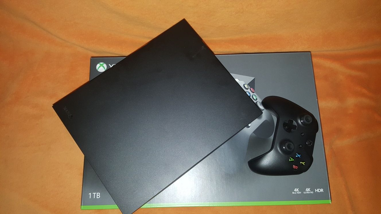 Xbox one x 1 tb la cutie