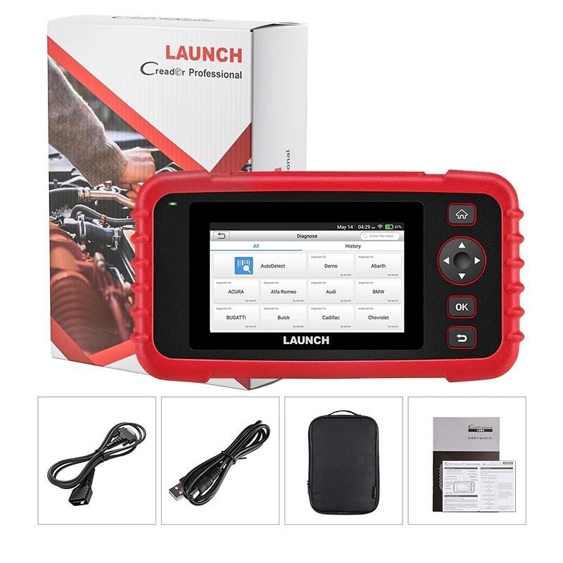 Diagnoza auto launch creder o LAUNCH X431 CRP129X, kit complet tableta