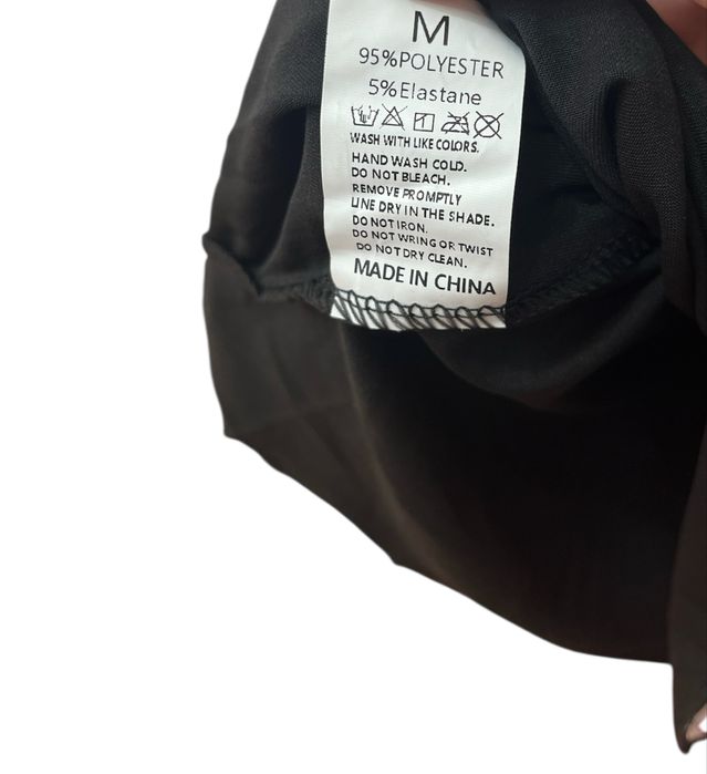 Rochie de noapte neagră M, cu dantelă albă – nouă, nepurtată