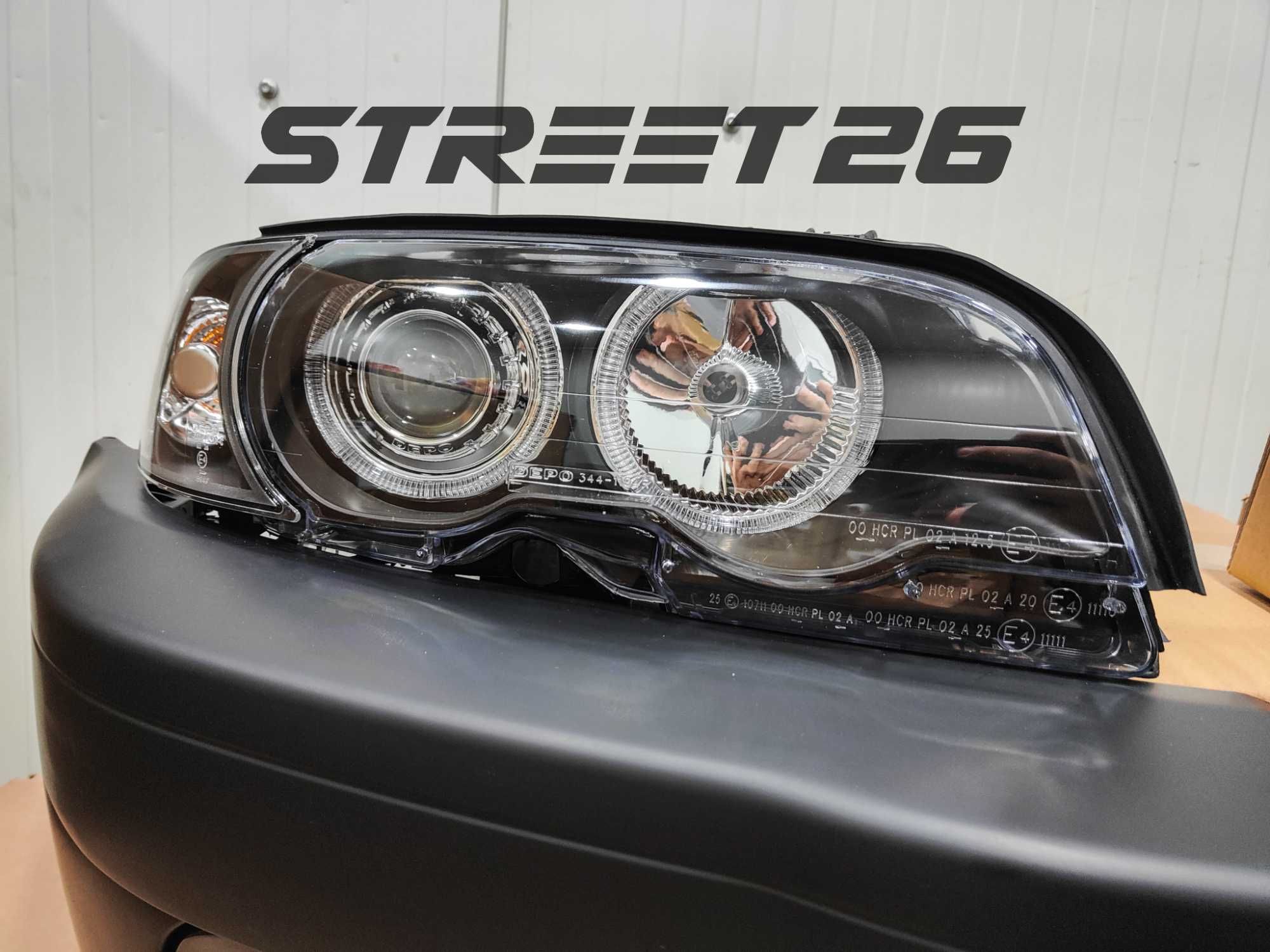 Pachet Bara Fata M3 BMW E46 COUPE NFL (1999-2003) si faruri Angel Eyes