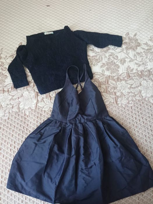 Бандажное платье , комплект 2в1