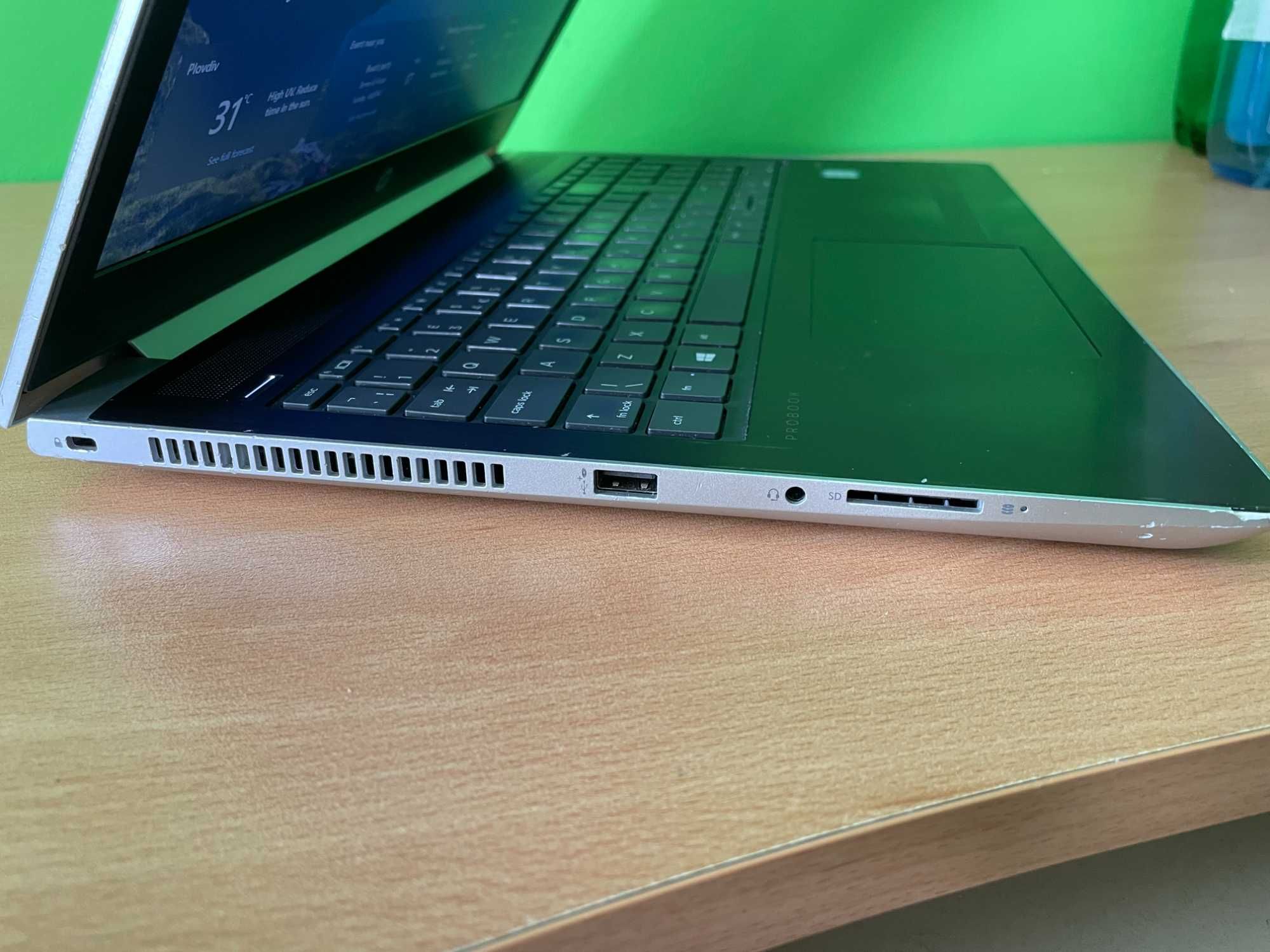 HP ProBook G5 - 15.6'', i5-8250U, 8GB RAM, 256GB NVMe SSD PCle
