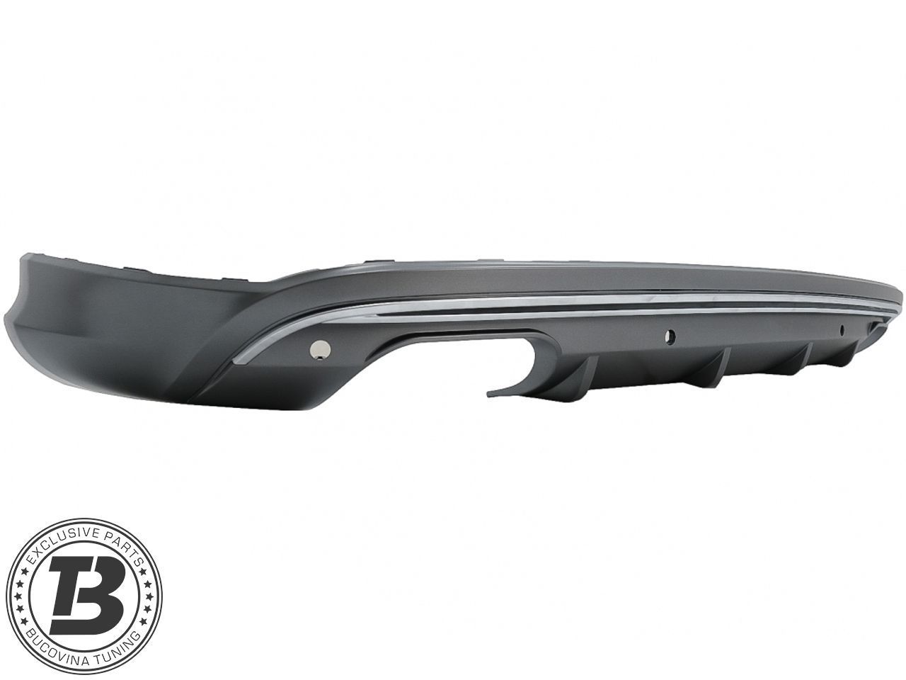Difuzor Bara Spate cu Evacuare compatibil cu Audi Q5 8R SQ5 Design