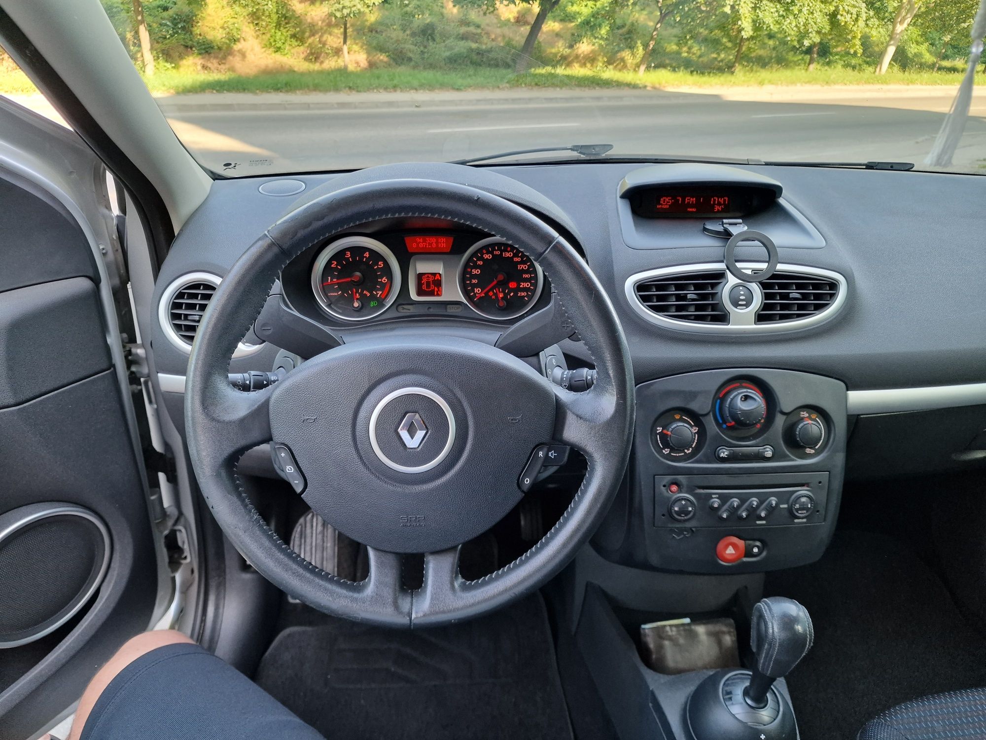 Renault Clio  94000km reali Cutie Automata 1.2 16v benzina an 2008