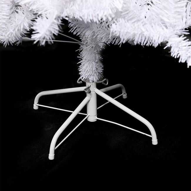 Brad de Craciun Artificial Alb cu 400 de ramuri - 1.50m