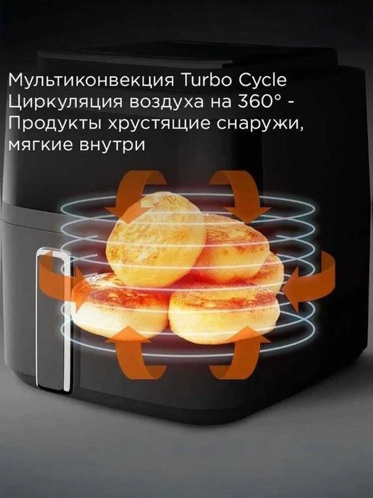 Аэрогриль электрический мультипечь 3в1 Redmond AG1901, 12 программ