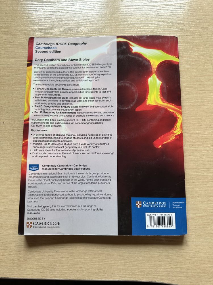 Cambridge IGCSE Geography Coursebook Second Edition