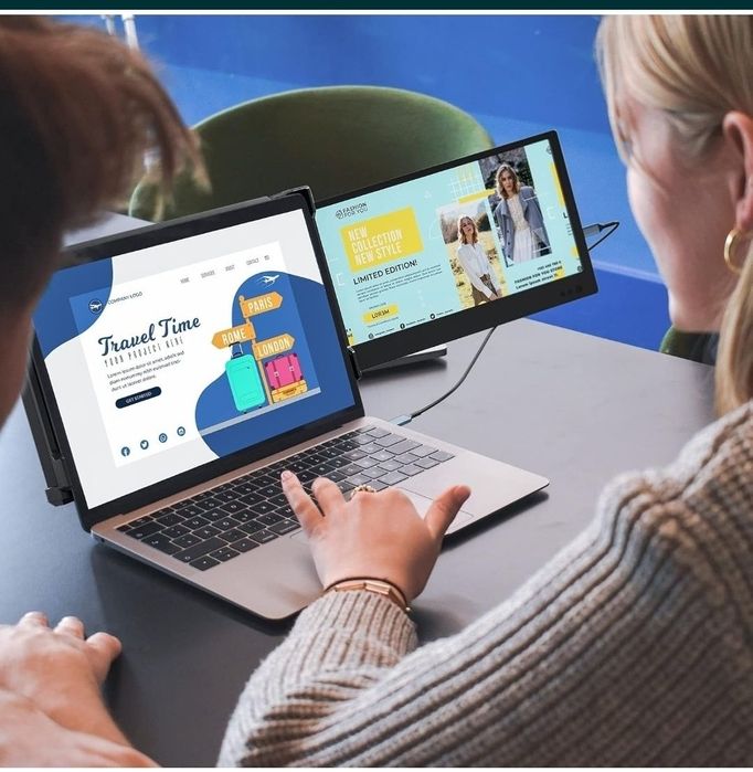 Teamgee Monitor portabil extensie de monitor 12inchi,