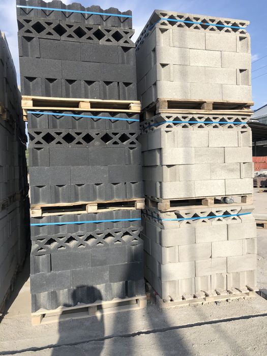 Рваные сплитерные блоки тумбы 33/33 40/40 колонны угловые двухстронние