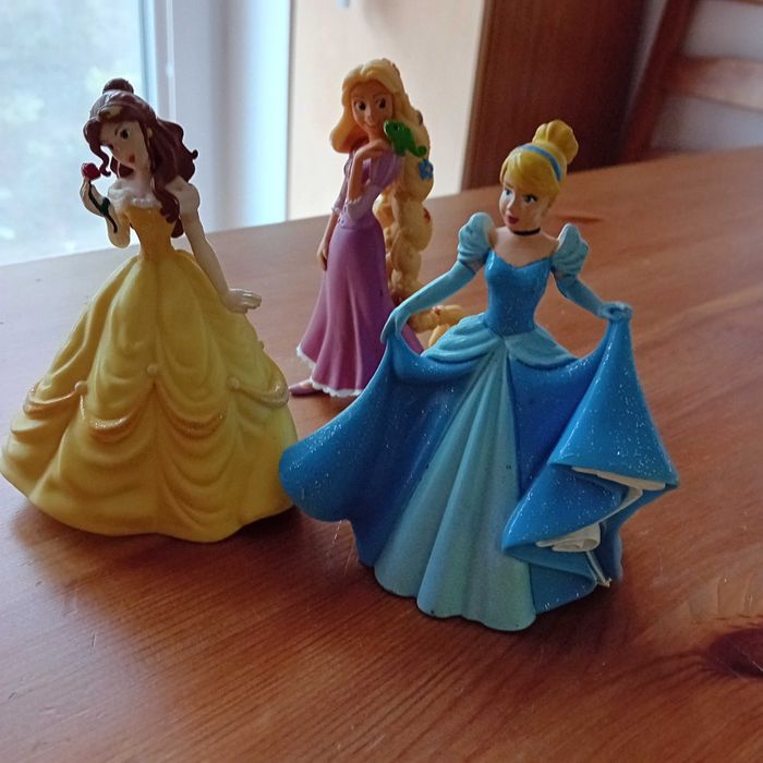 Figurine Kinder / disney printese Belle / Cenusereasa/ Raspunzel