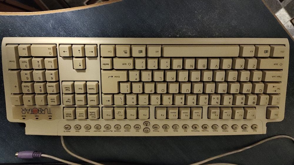 Tastatura vintage multimedia TurboStar PS2