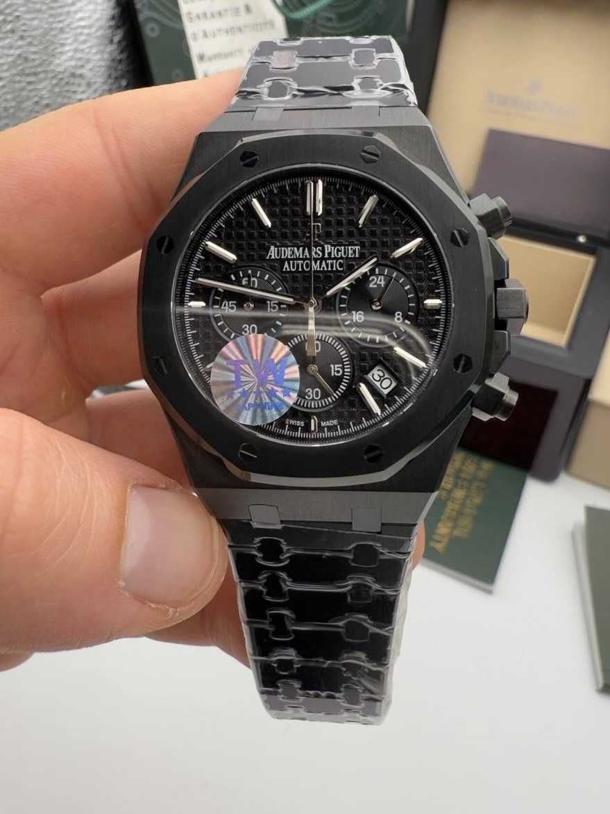 audemars piguet royal oak chronograph black