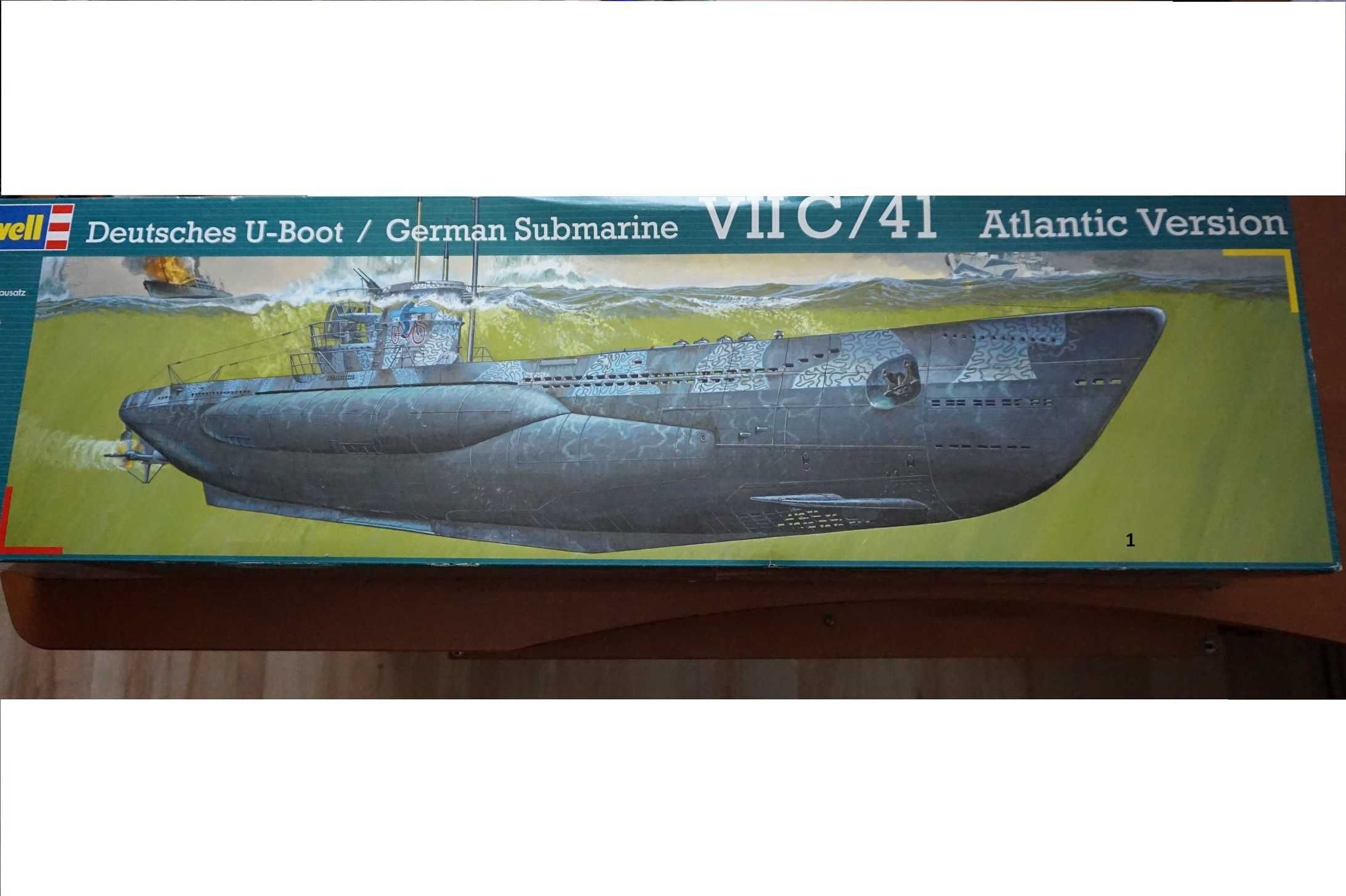Сглобяем модел подводница в мащаб 1:72