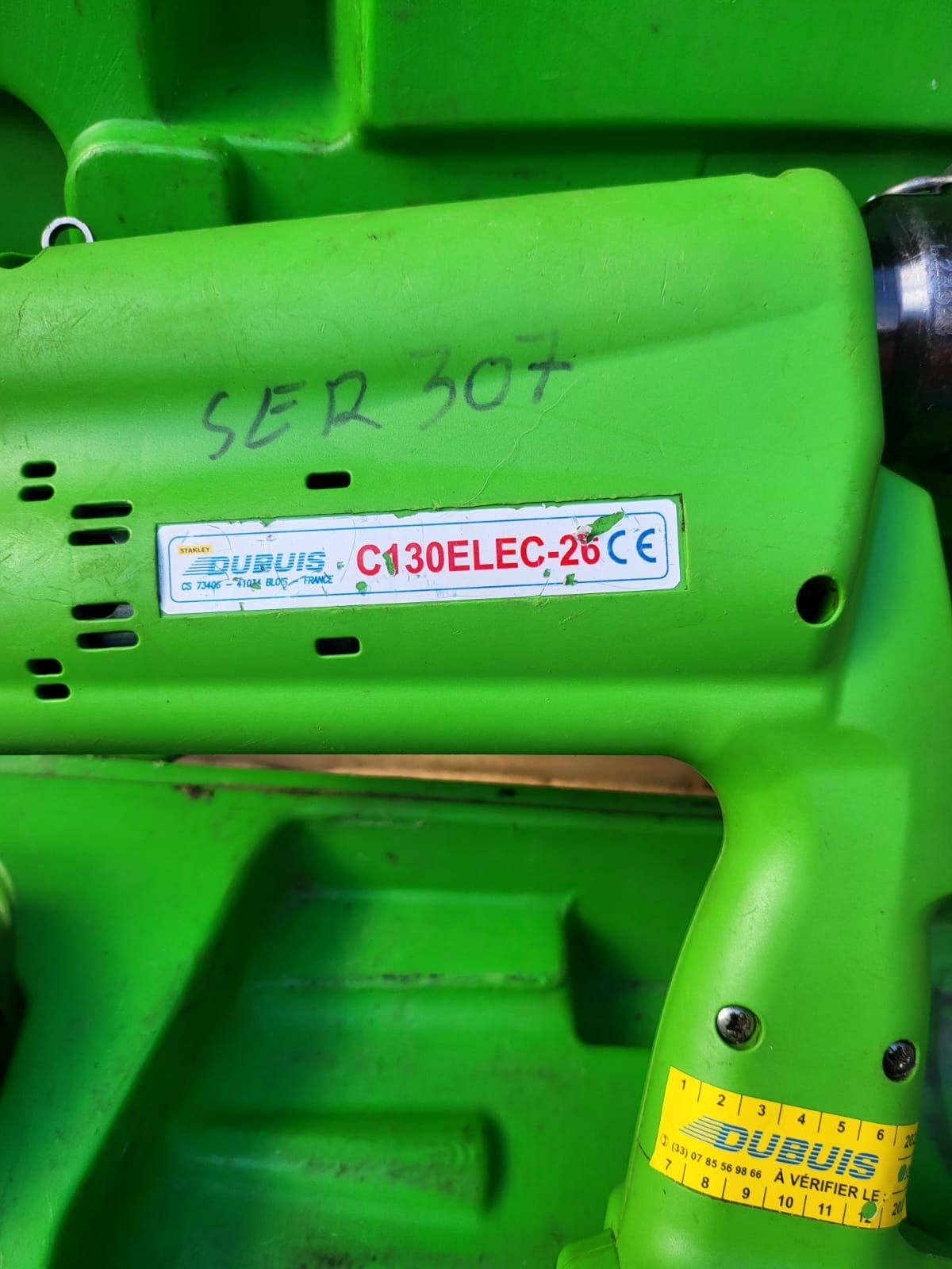 Presă sertizat papuci electro Dubuis C130 ELEC-26