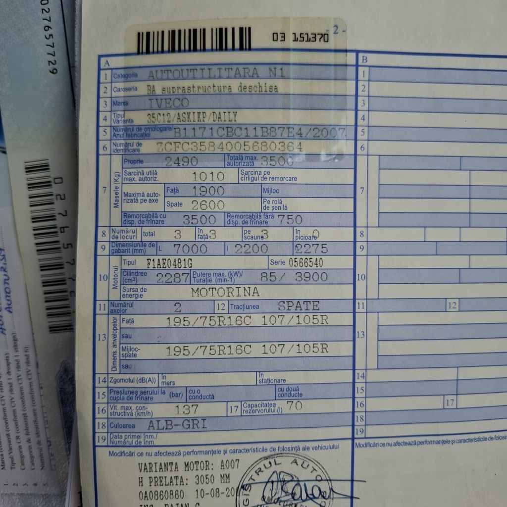 Iveco daily 2007