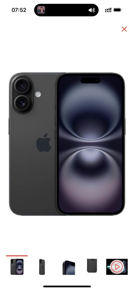 iPhone 16 100% Акб