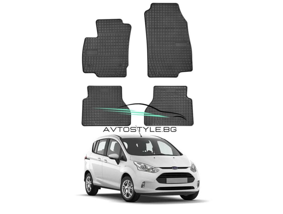 Гумени стелки за Ford B-Max 2012-2017 г., Frogum - El Toro