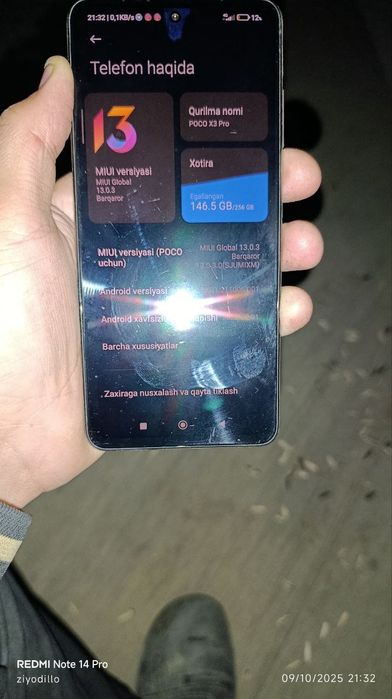 POCO X3 pro sotiladi
