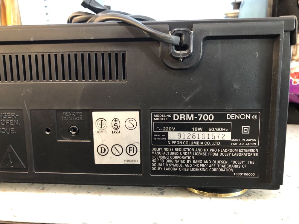 3head Denon DRM-700