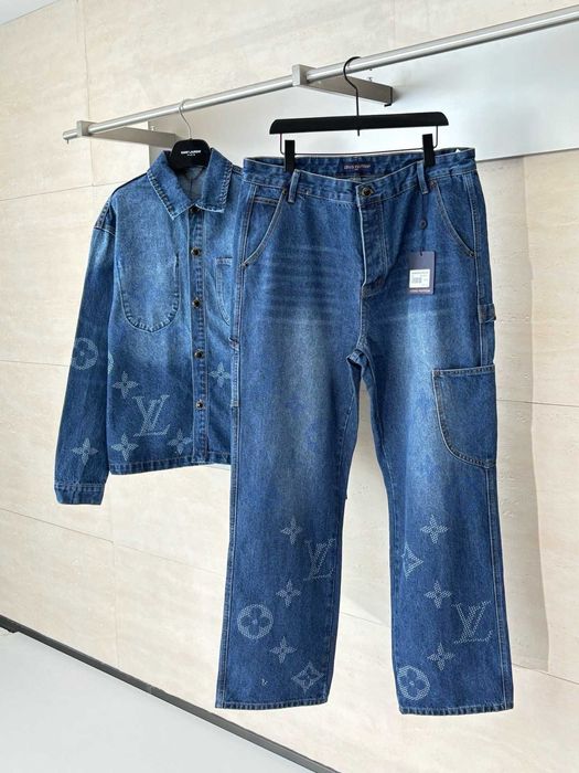 Geaca de blugi Louis Vuitton Premium in compleu
