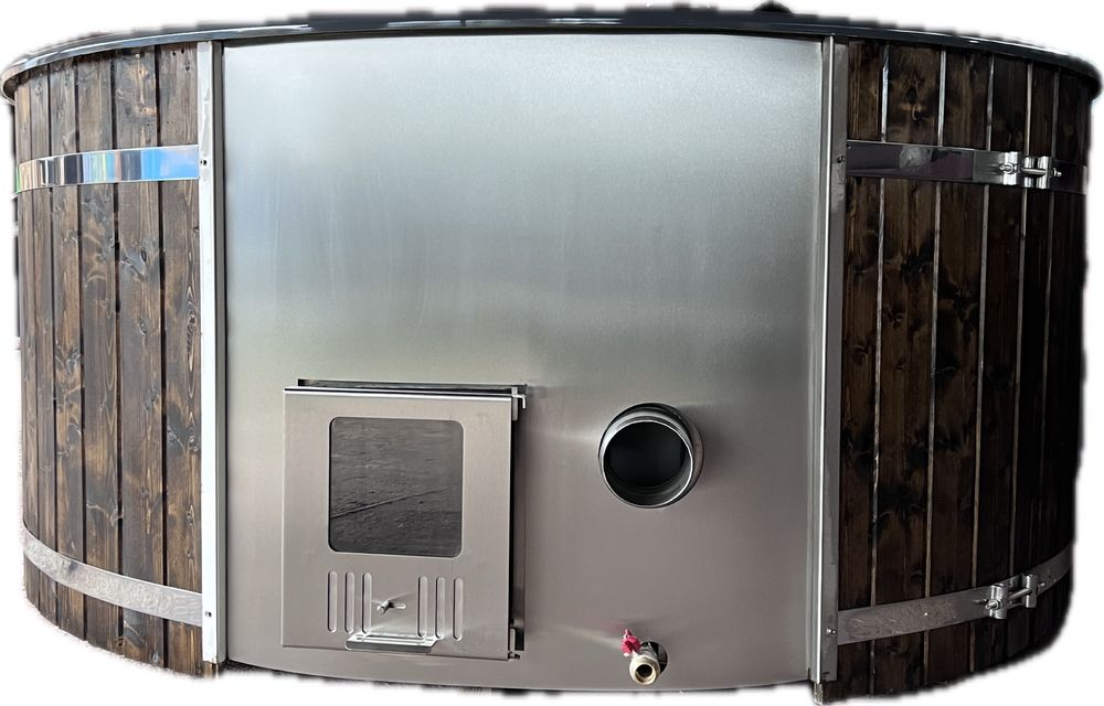 Ciubar cu soba integrata/incorporata din fibra de sticla!225cm hot tub