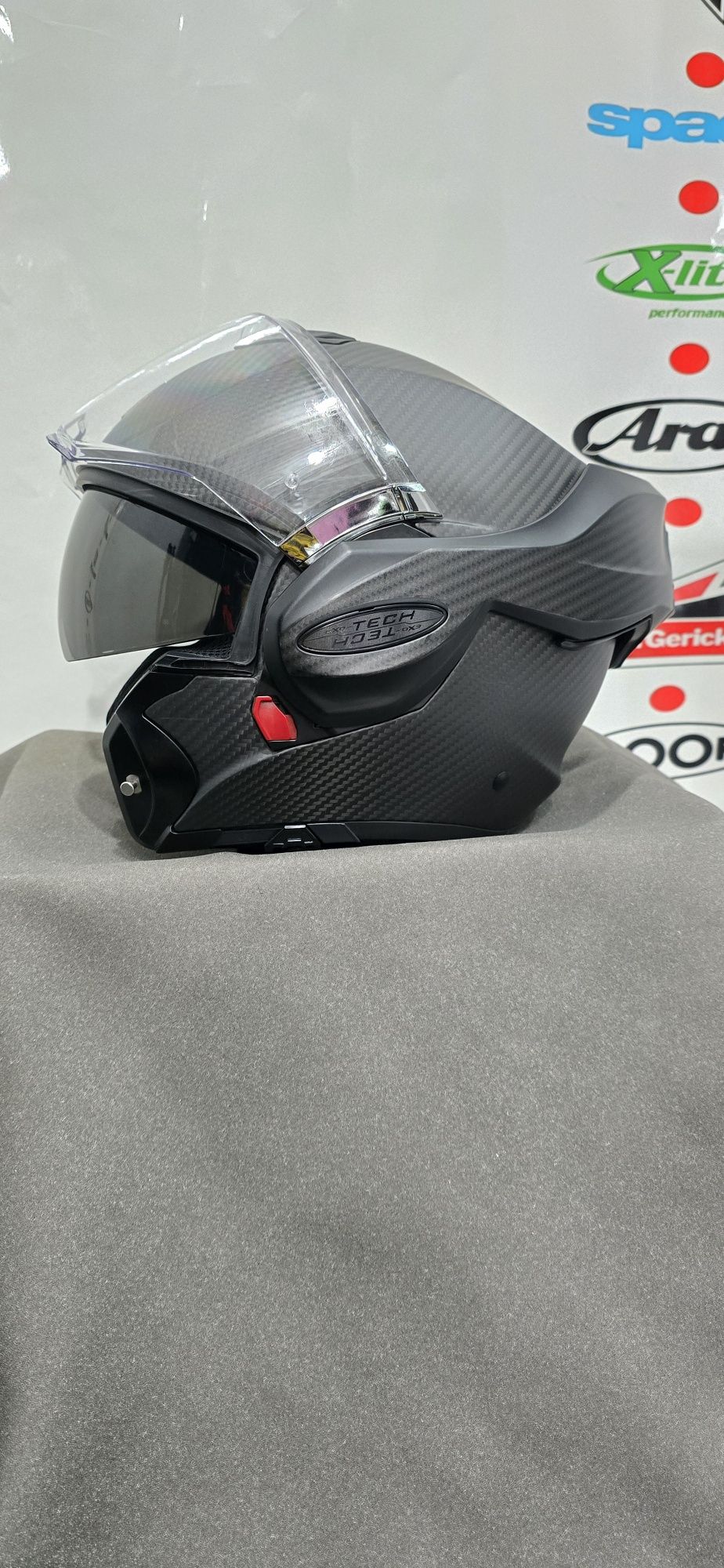 Cască moto modulară Scorpion Exo Tech Carbon M