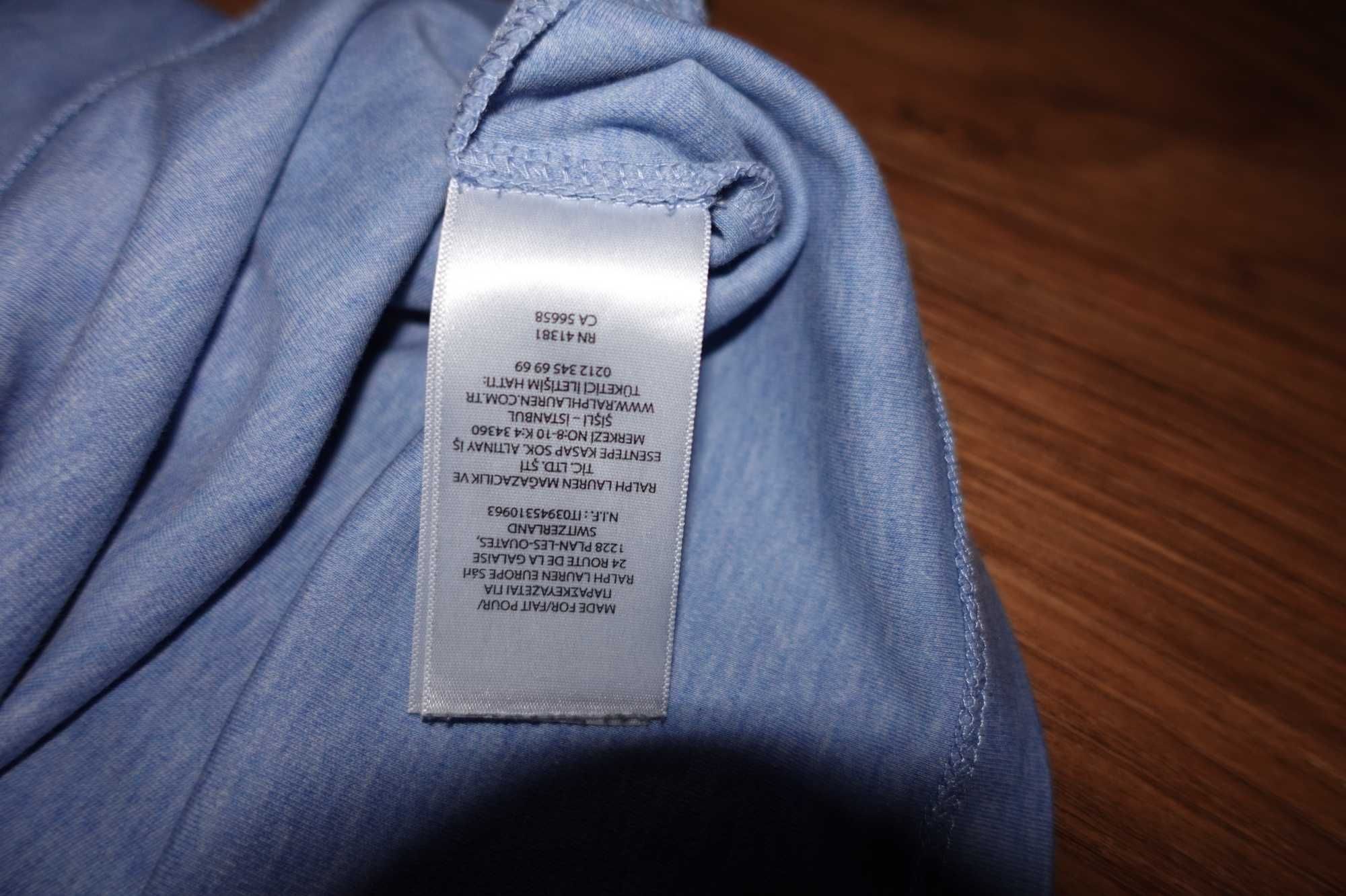 Tricou dama Ralph Lauren, Marimea XXL, Albastru, Stare foarte buna