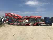 Transport cu trailer si platforma