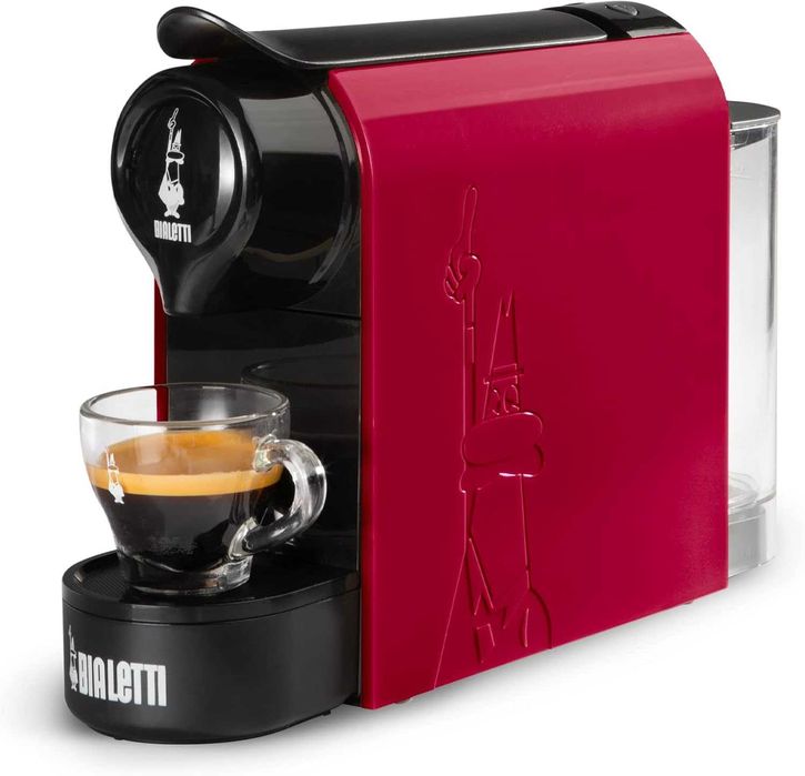 Кафемашина Bialetti Gioia, капсули, 1200W, червена, Енергиен клас A