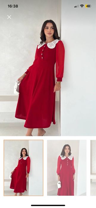 Rochie cu guleras pentru femei