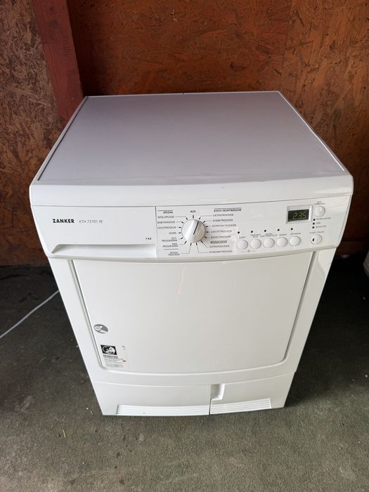 Uscator de rufe Zanker clasa A cu pompa de caldura