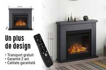 Seminee electrice moderne - pentru colt / perete / Semineu decorativ