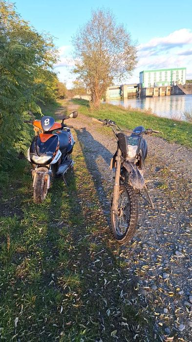 Cross 125cc KXD și Scuter Keeway 80cc