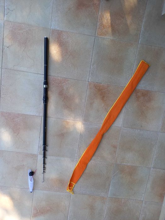 Риболовен прът, телескоп, 4,50м., карбон.