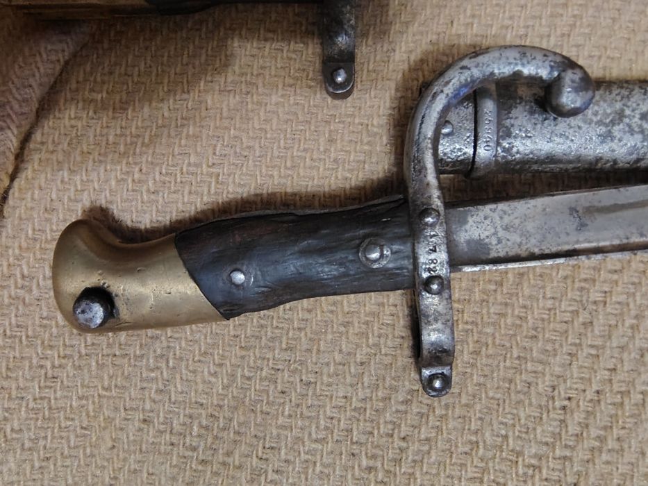 Baionete Gras 1874 st Etienne Steyr si Mauser macelar