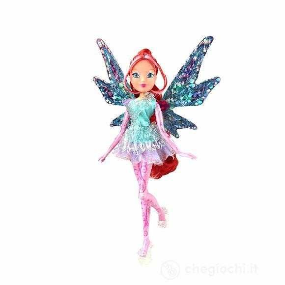 Papusa mare Winx Tynix Bloom cu unicorn Elas NOI sigilate