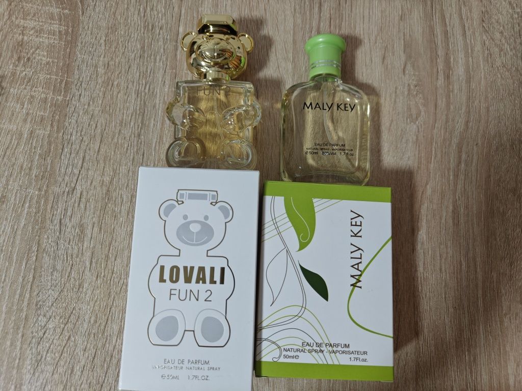 Продам духи Lovali fun 2 и Maly key