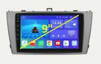 Мултимедия 9" Android 12 за Toyota Avensis T27 навигация GPS Carplay
