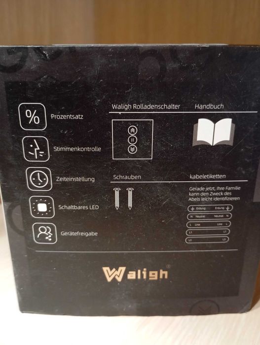 Întrerupător touch smart jaluzele conexiune WiFi