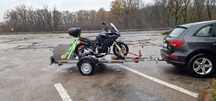 Remorcă moto / ATV de închiriat