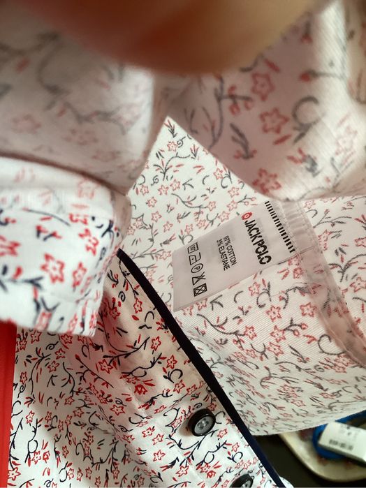 Camasa maneca scurta Jack Polo XL slim fit