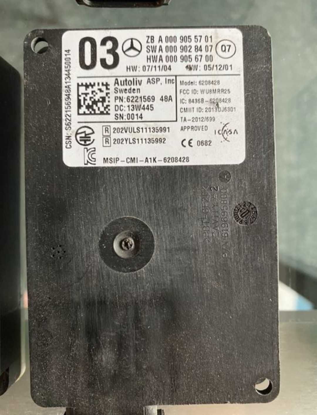 Mercedes radar modul unghi mort distronic w222 w205 w213 w166 w176