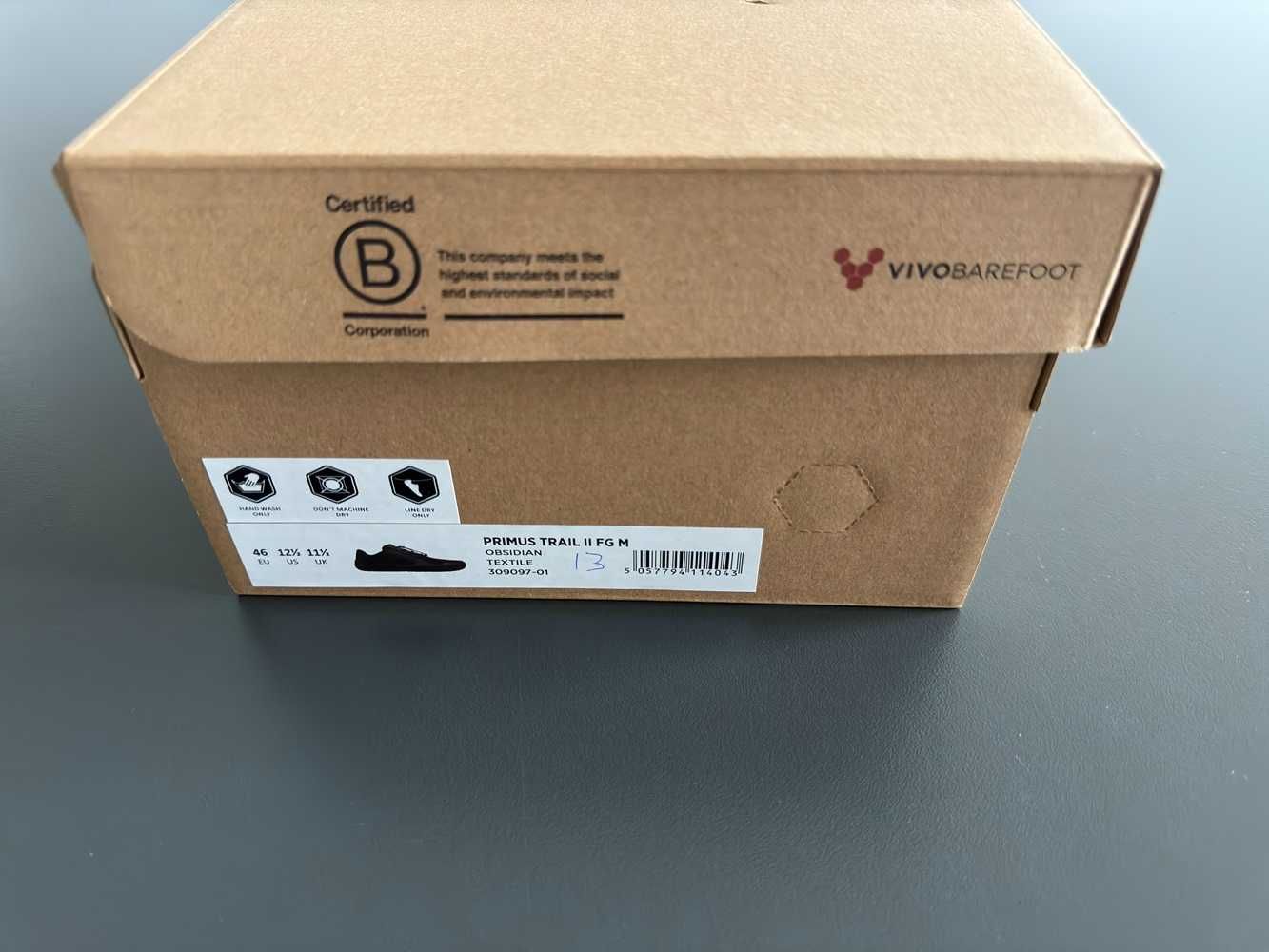 Vivobarefoot PRIMUS TRAIL II FG MENS, Номер EU 46, Боси обувки
