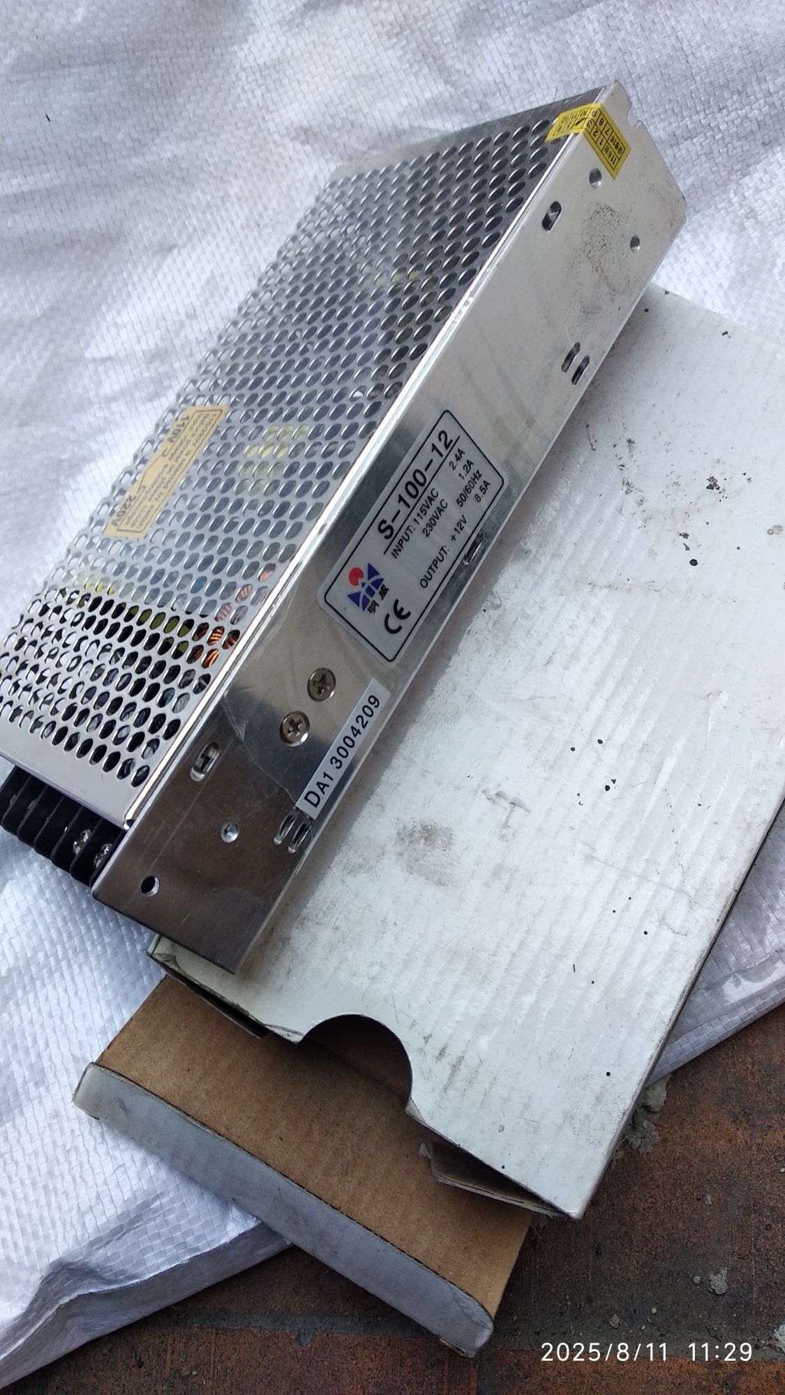 Блок питания 12V, 8.5A