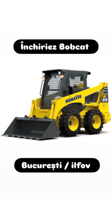 Bobcat de inchiriat/evacuari moloz/pamant(bragadiru-clinceni-varteju