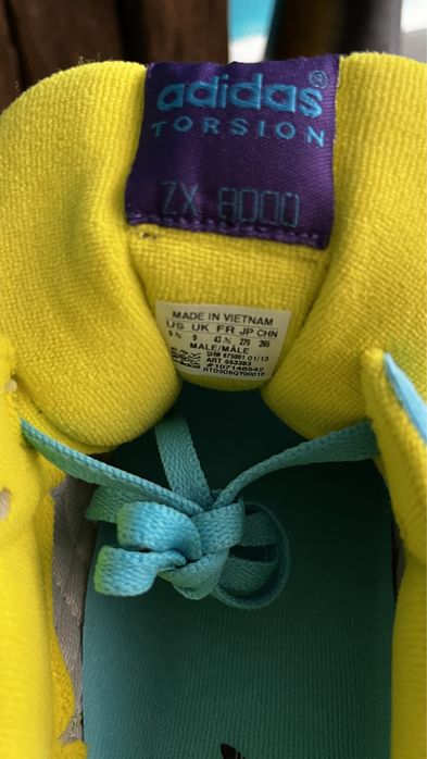Adidas Torsion ZX8000 aqua blue